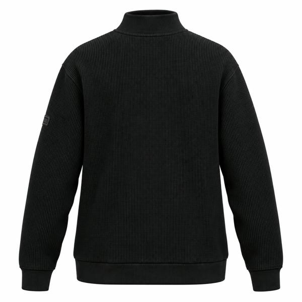 Barbour International Curve Half Zip Sweatshirt Black