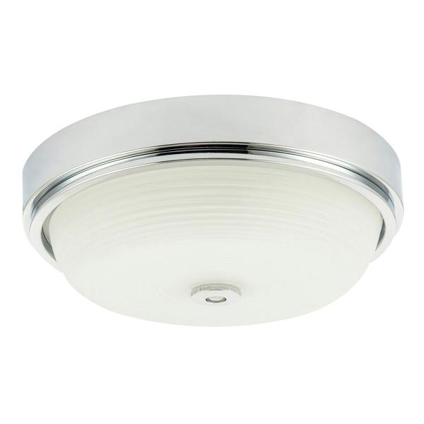 Sensor IP44 Bathroom Ceiling Light in Chrome with Multi Functions Image 1