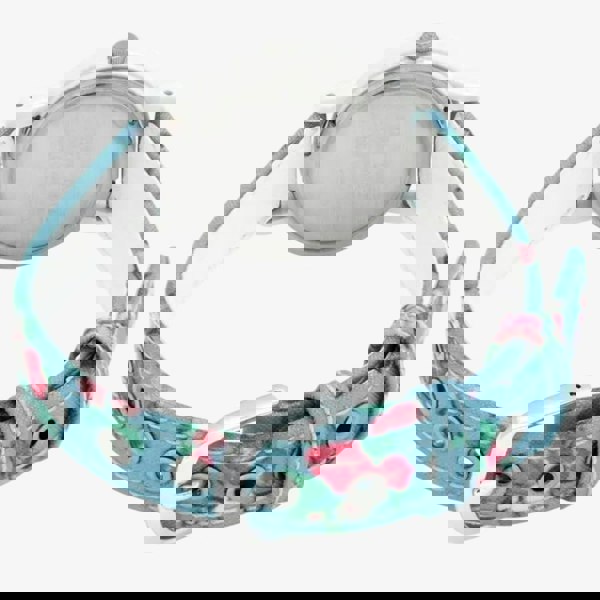 Casio Junior Multicolour Flower Fabric Strap Watch LQ-139LB-2B2ER