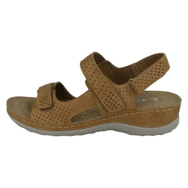 Spot On Ladies Spot On Comfort Sandals F10941