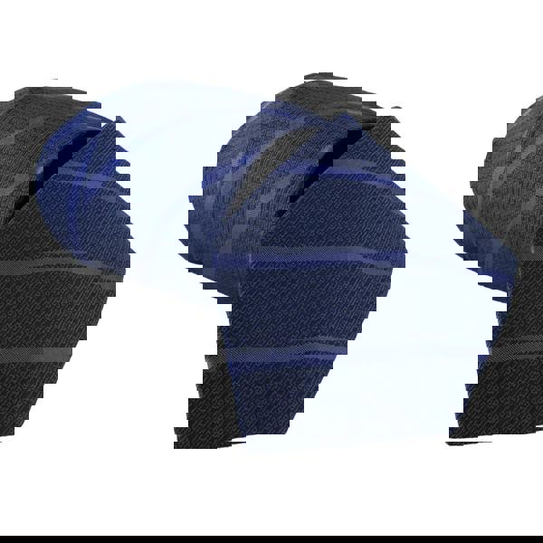 Dunhill luxurious woven silk tie in a longtail d and stripe pattern