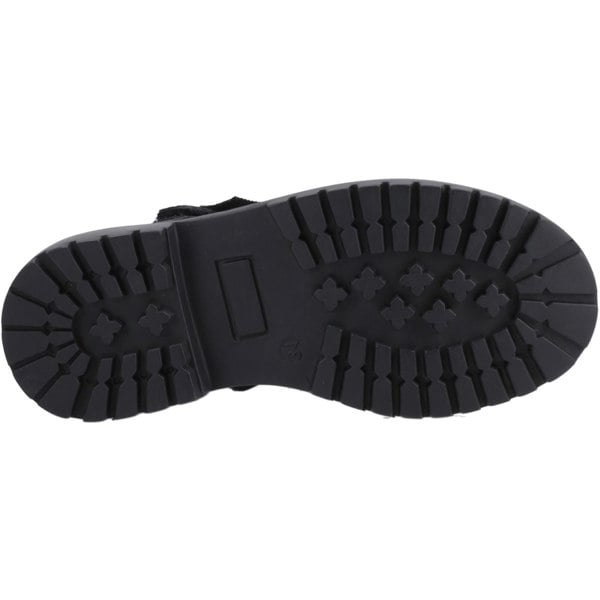 Hush Puppies Astrid Bow Leather Girls's Black Shoes