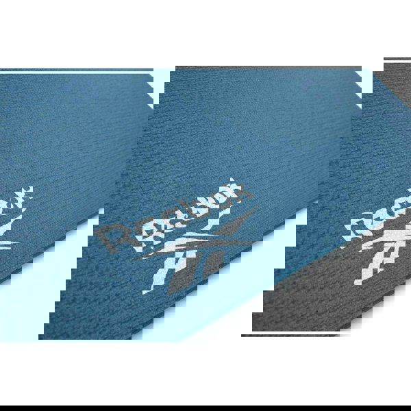 Reebok Double Sided 4mm Yoga Mat - Green Stripes