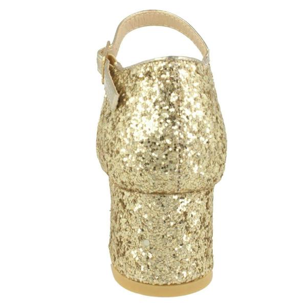 Spot On Girls Spot On Glitter Party Shoes H3081