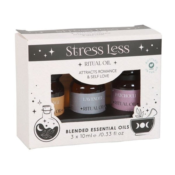 Serano Set of 3 Stress Less Ritual Blended Essential Oils