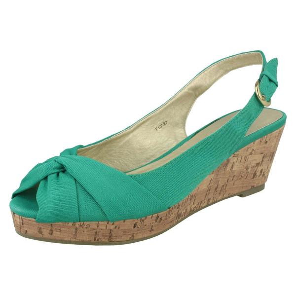Savannah Ladies Savannah Mid Wedge Sandals