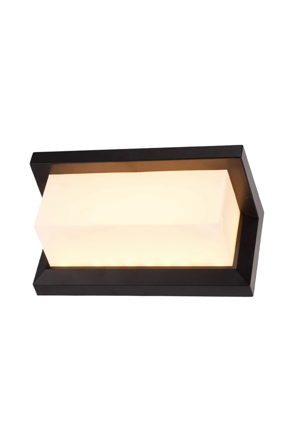 Living and Home Outdoor IP65 Waterproof Rectangular Wall LED Light