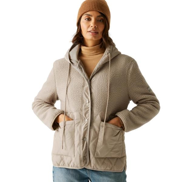 Regatta Womens/Ladies Mikayla Quilted Jacket - Soft Taupe - 