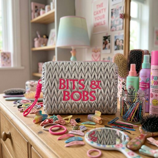 Lilly Loves Pink Bits & Bobs Cosmetic Bag
