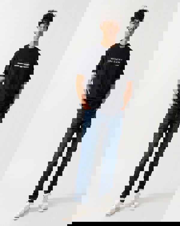 Armani Exchange Mens T-Shirt XM001074-AF10356 - Deep Navy UB101