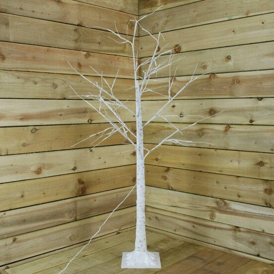 Samuel Alexander 1.8m Twinkling Birch Tree with Warm White LEDs