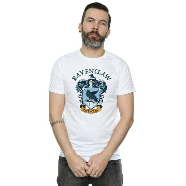 Harry Potter Mens Ravenclaw Cotton T-Shirt - White