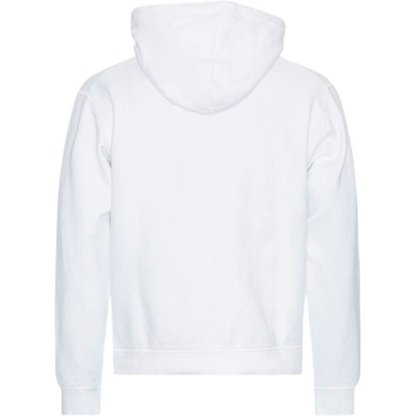 Dsquared2 Cool Fit Icon Splash Logo White Hoodie  L