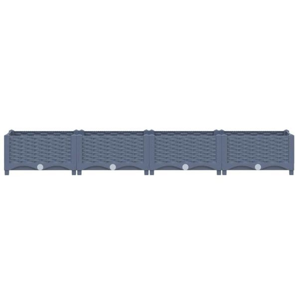 Berkfield Raised Bed 160x40x23 cm Polypropylene