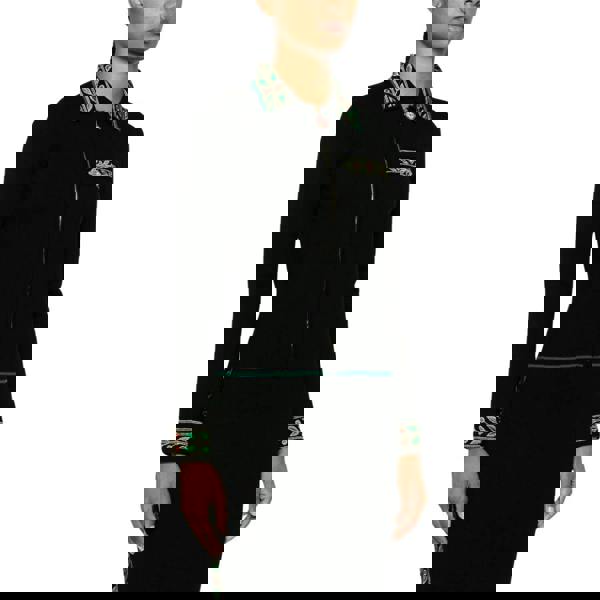 Casablanca Embroidered Laurel Black Jackets