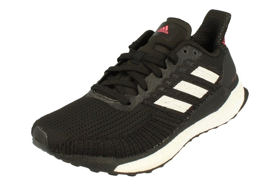 Adidas Solar Boost 19 Womens Sneakers  FW7820 - Black White Red Fw7820 - Photo 0