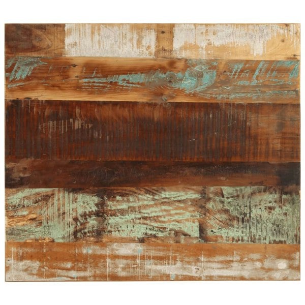 Berkfield Rectangular Table Top 70x80 cm 15-16 mm Solid Reclaimed Wood