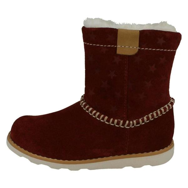 Clarks Girls Clarks Casual Warmlined Boots Crown Piper