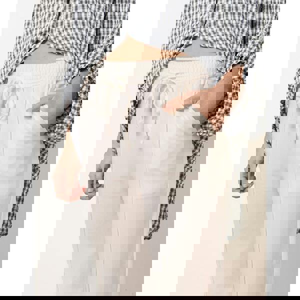 Blue Vanilla Seam Detail Trousers