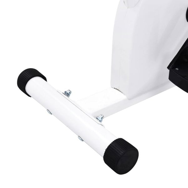 Berkfield Exercise Bike with Belt Resistance White