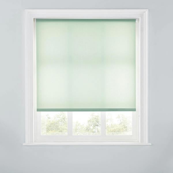 A.Unique Home Trimmable Daylight Roller Blind - 2FT - SAGE - 60cm(W) x 170cm(L)
