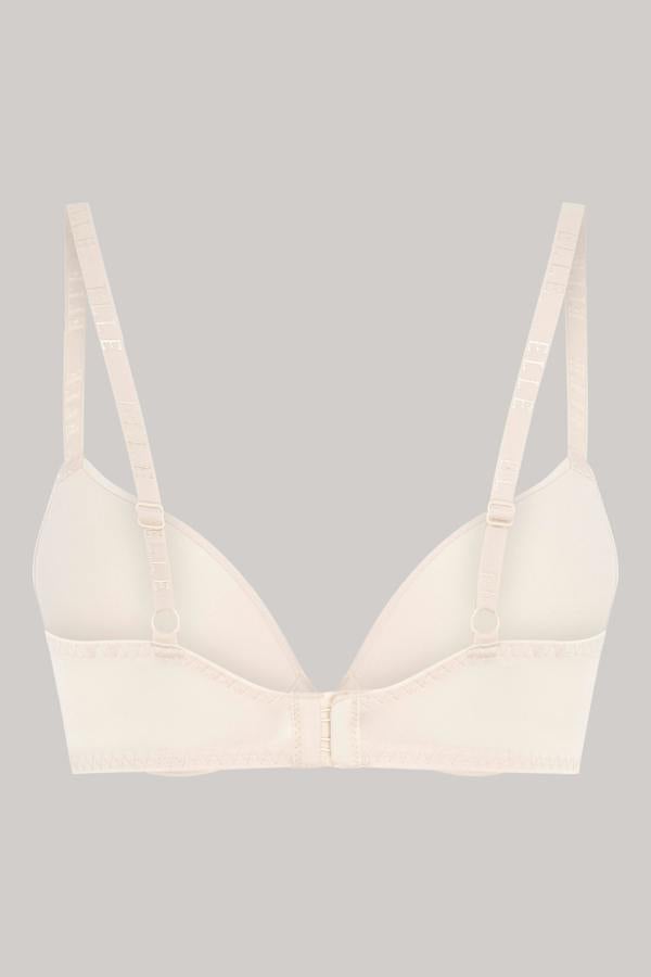 ELLE Multi Pack (2) Padded Smooth Bras Branded Strap
