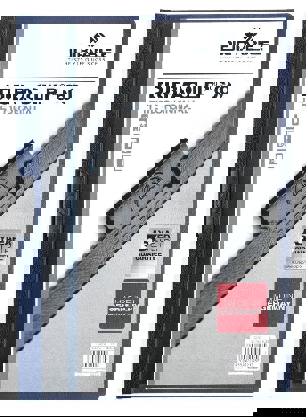 Durable DURACLIP 60 Sheet Document Clip File Folder | 25 Pack | A4 Midnight Blue