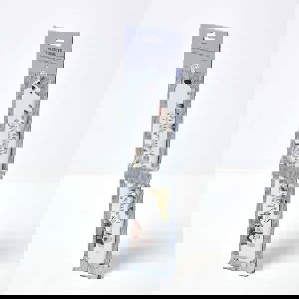 HOMESCAPES Outdoor Thermometer with Farmyard Animal Design