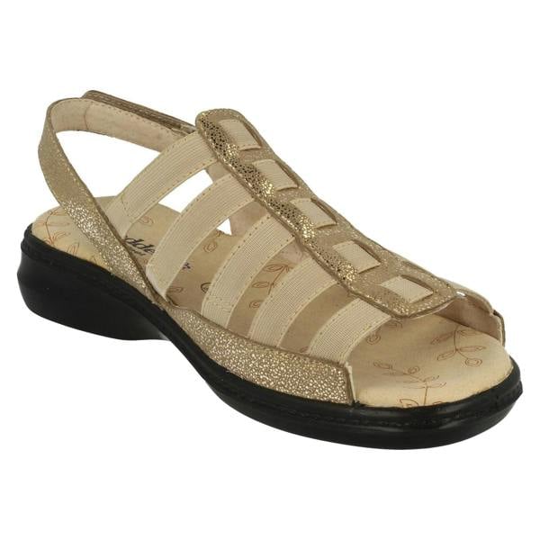 Padders Ladies Padders Wide Fit Strappy Sandals Lesley