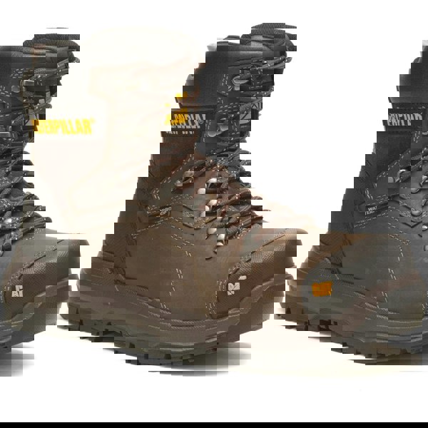 Caterpillar Diagnostic 2.0 Safety Mens Boots - Coffee