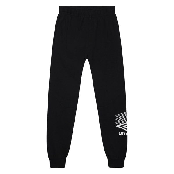 Umbro Mens Terrace Logo Jogging Bottoms - Black