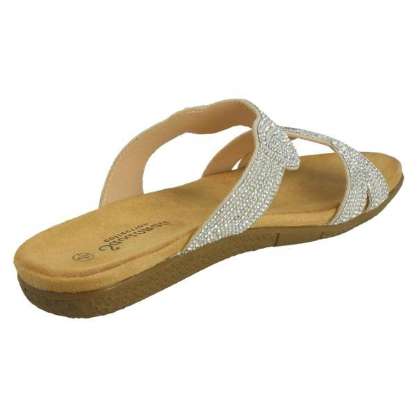 Savannah Ladies Savannah Flat Sandals F00470