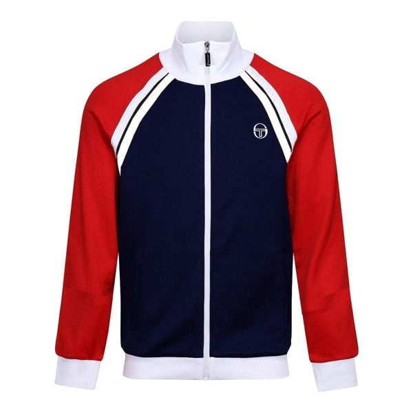 Sergio Tacchini Ghibli Track Top Jacket Maritime Blue/Adrenaline Rush/White
