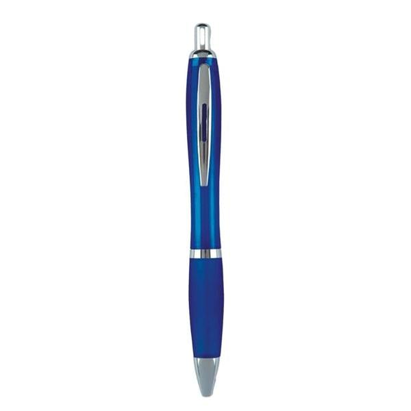 MidOcean Riocolour Ballpoint Pen - Transparent Blue - 