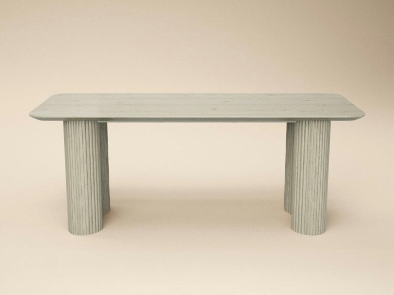 SOLACE+CO Zoya Sintered Stone Rectangular Dining Table