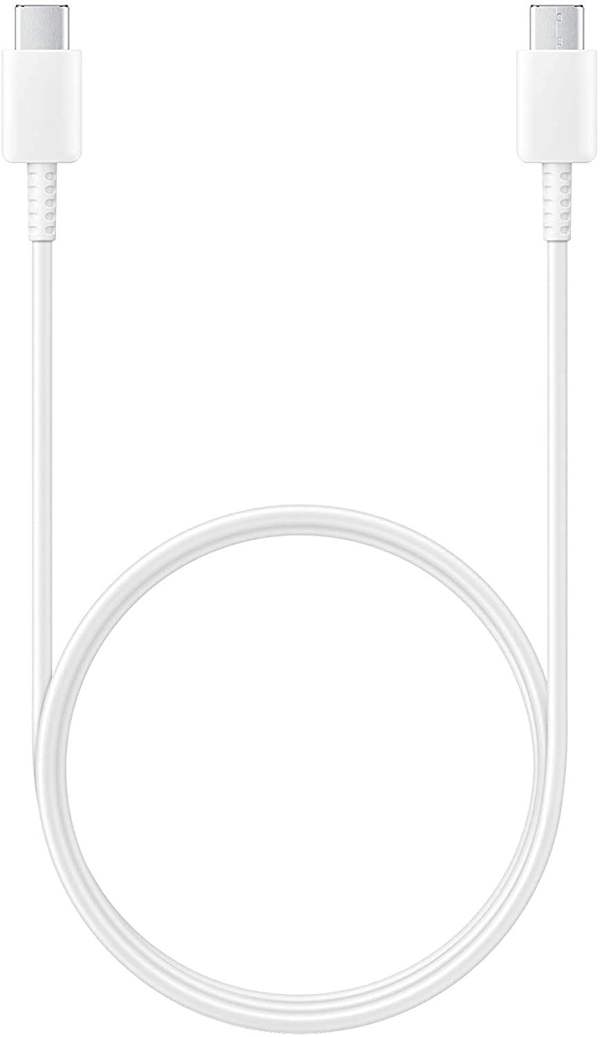 Samsung 1M 25W USB C to C Charging Cable White - EP-DA705BWEGWW