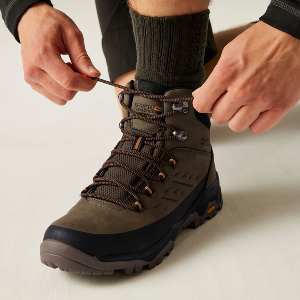 Regatta Mens Blake Walking Boots - Olive Green