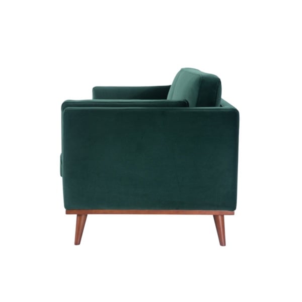 Mickey 3 Seat Sofa - Emerald Green