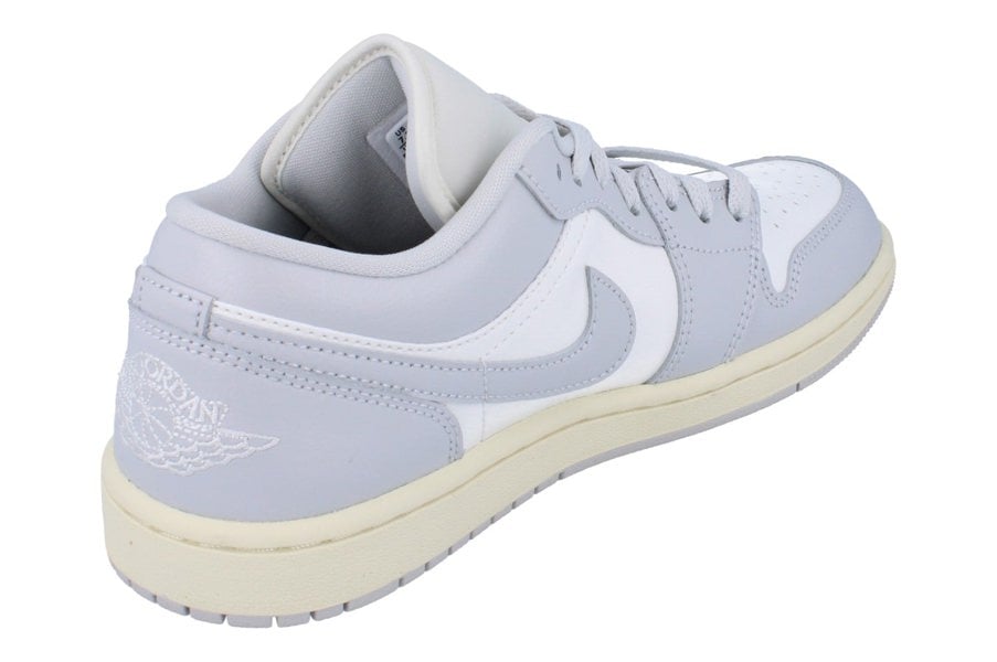 Nike Womens Air Jordan 1 Low Trainers Dc0774  103 - Sail Neutral Grey Coconut Milk 103 - Photo 2