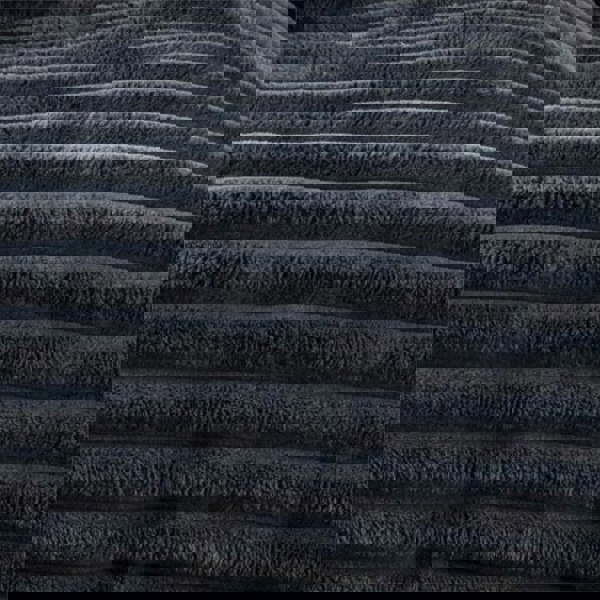 HomeSpace Direct Big Cord Teddy Charcoal Duvet Cover Set