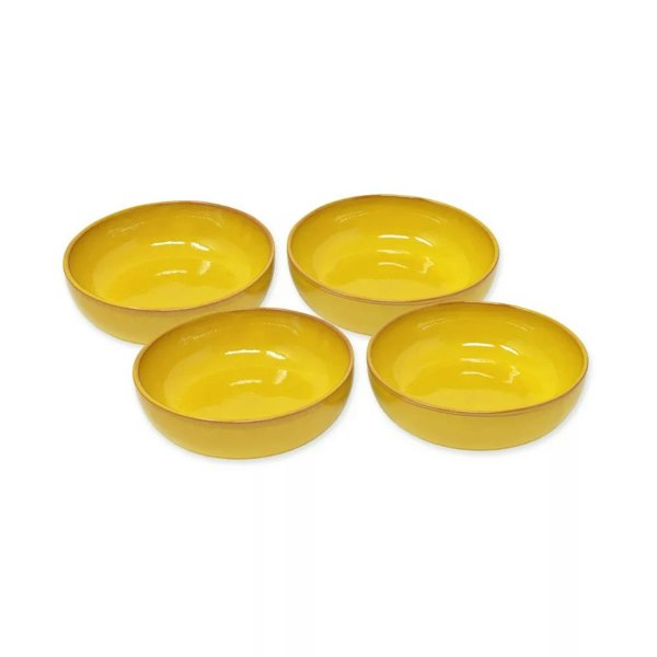 Selena Shallow Bowl 14cm - Yellow