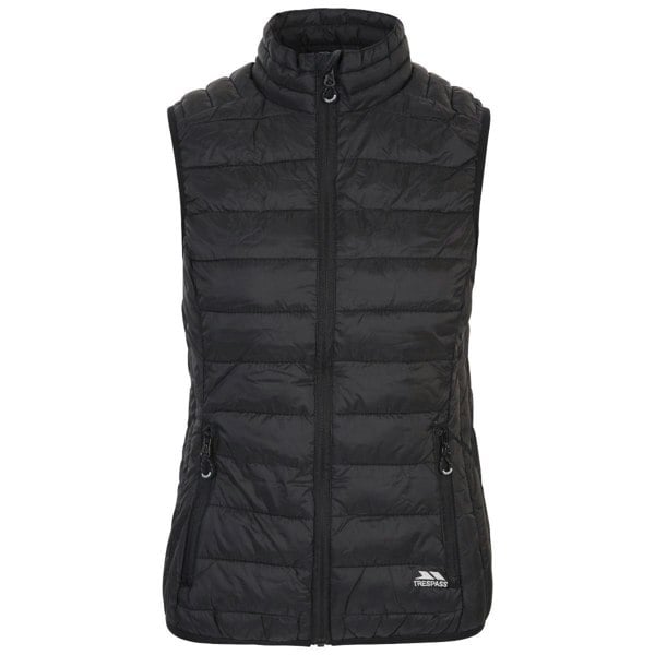 Trespass Womens/Ladies Teeley Packaway Gilet - Black