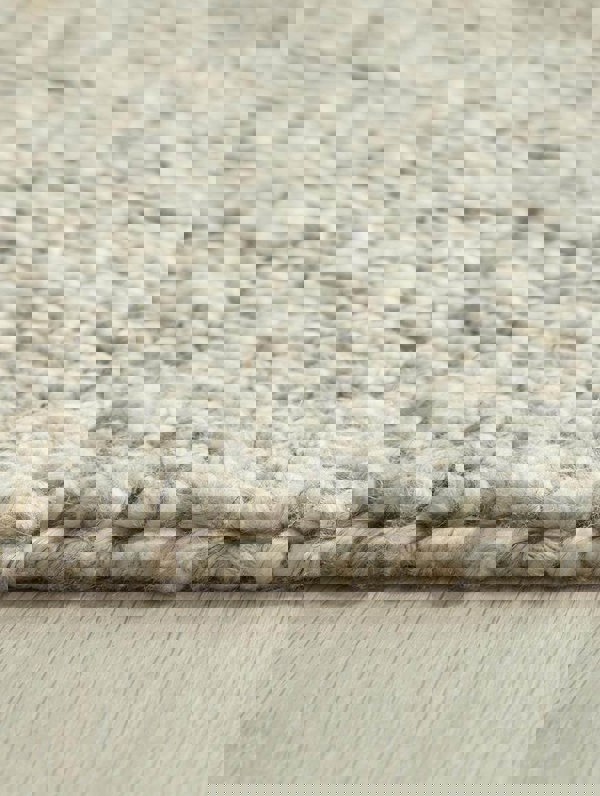 La Playa Silver Grey Solid Rug | Coastal Charm | The Rugs