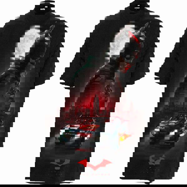 THE BATMAN - BATMOBILE - T-Shirt Black