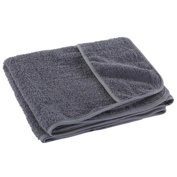Berkfield Beach Towels 2 pcs Anthracite 60x135 cm Fabric 400 GSM