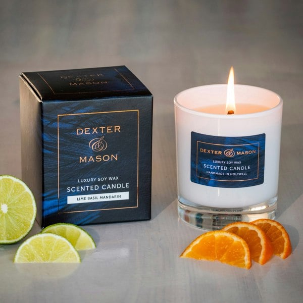 Dexter & Mason Lime Basil Mandarin Candle