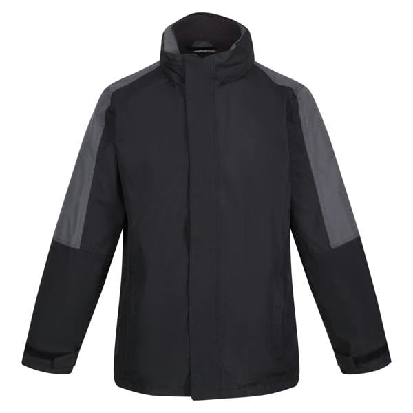 Regatta Mens Defender III 3-In-1 Jacket (Waterproof & Windproof) - Black/Seal Grey - 