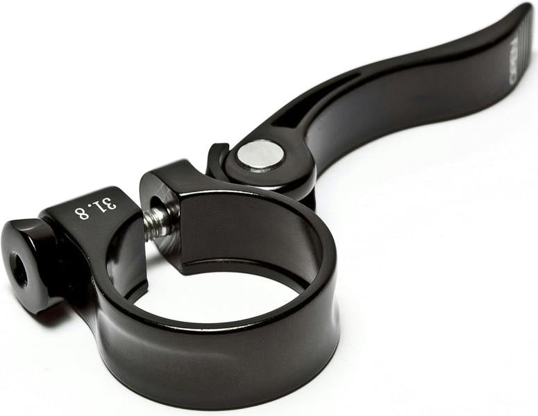 Awe 6061 Alloy Lightweight Quick Release Seat Clamp 31.8mm Diameter Black