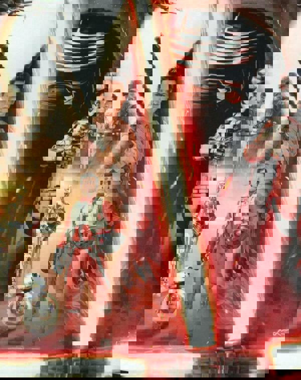 Star Wars Mens White Hero'S & Villains Short Sleeved T-Shirt