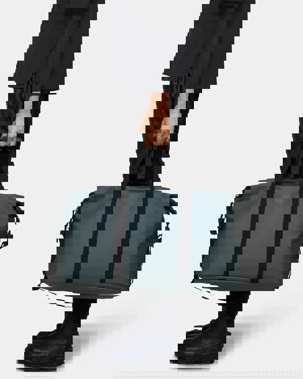 Rains Hilo Weekend Bag - Dark Grey 153 - CHO - Designer Unisex Bags